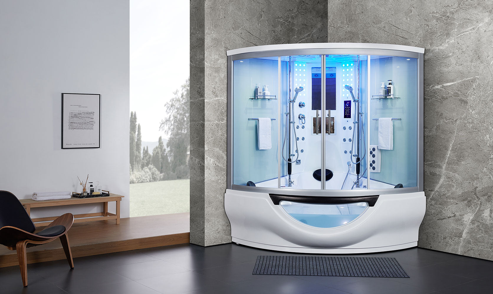 Maya Bath Platinum Superior Steam Shower