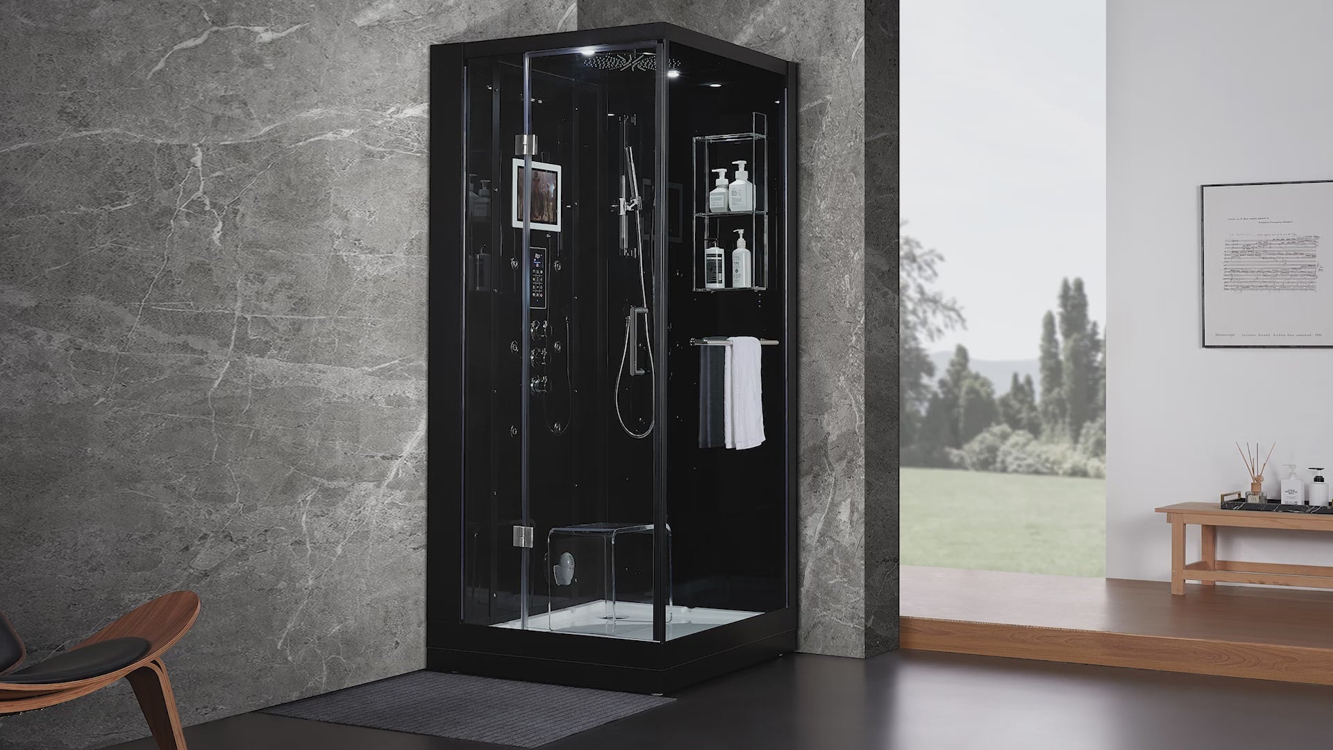 Maya Bath Platinum Arrezo-R Steam Shower