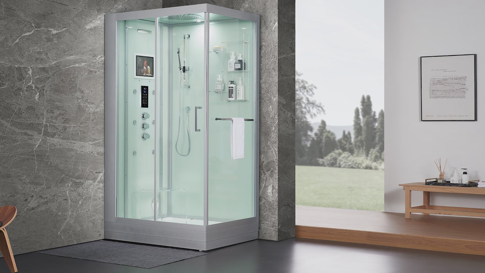 Maya Bath Platinum Lucca-R Steam Shower