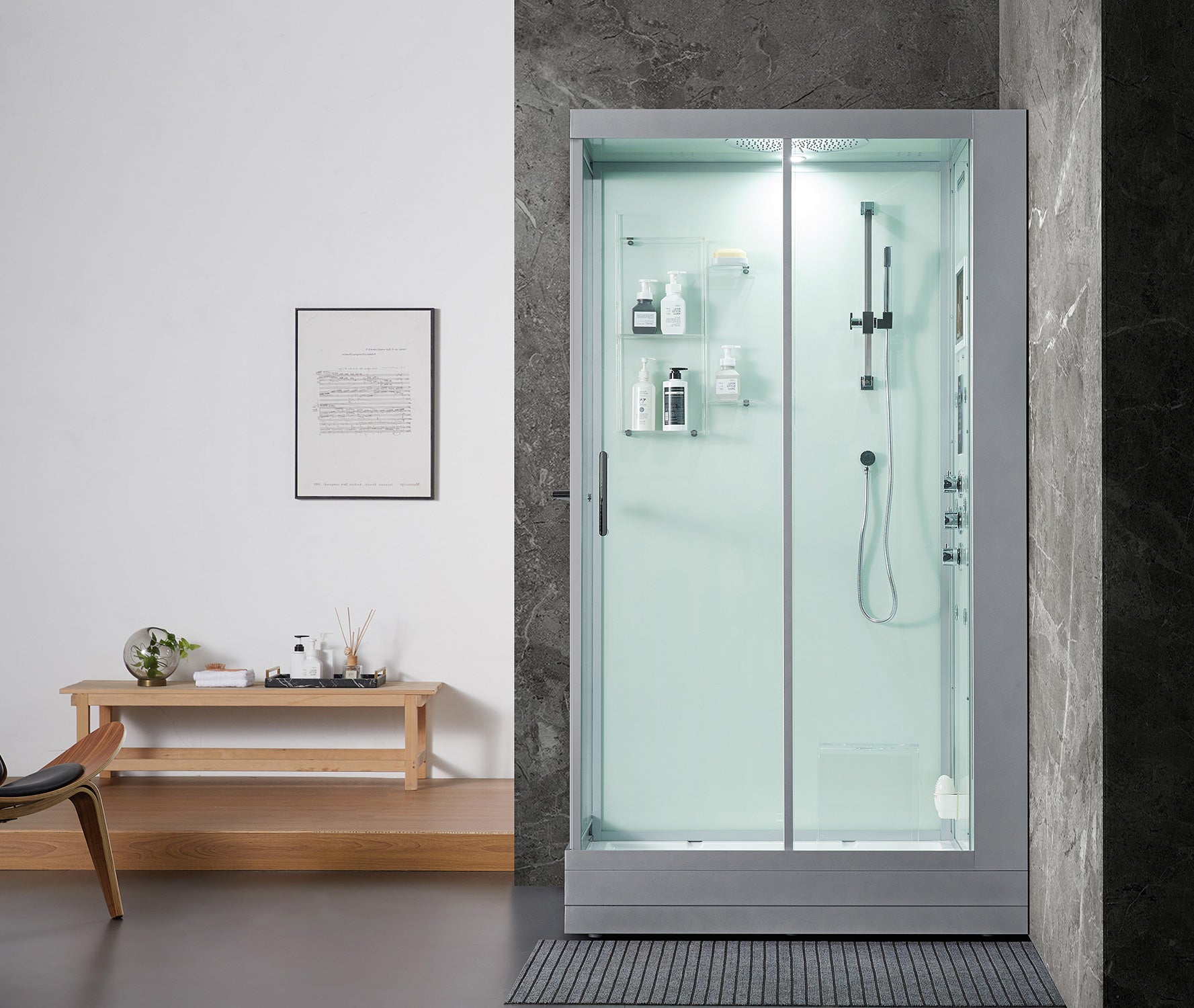 Maya Bath Platinum Lucca-R Steam Shower