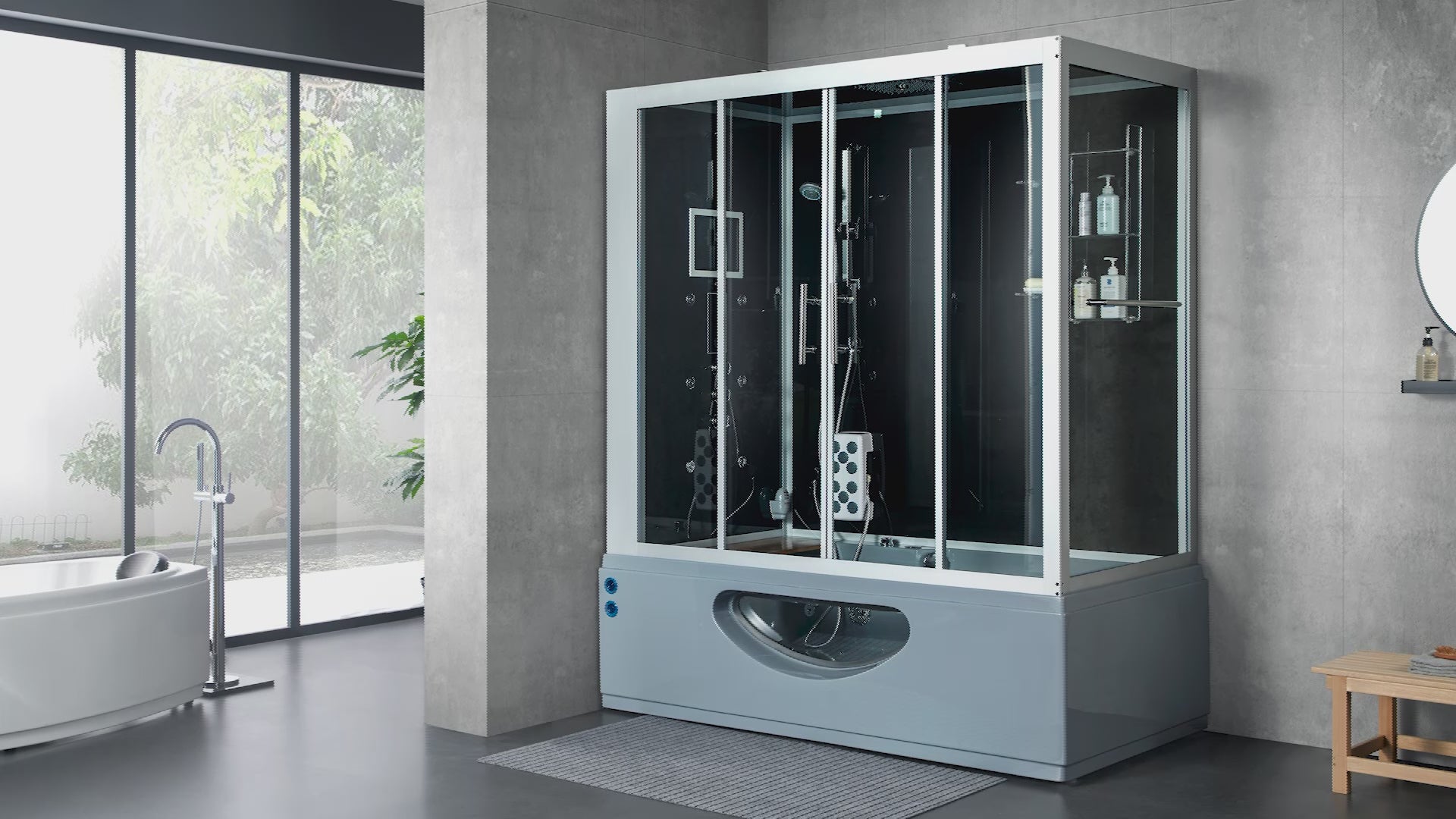 Maya Bath Platinum Catania-R Steam Shower